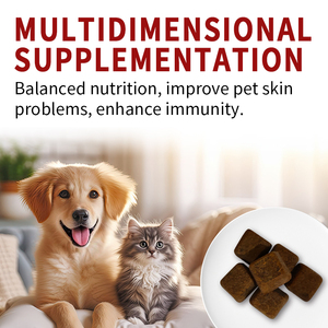 Los mejores productos masticables suaves multivitamínicos naturales para perros, aceite de salmón y golosinas para perros, fáciles de masticar y digeribles - Product Image 5