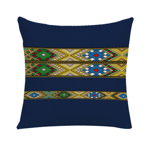 Nuovo tradizionale etiopico eritreo Tigray Oromia <span class=keywords><strong>Design</strong></span> decorativo in velluto federa per divano - Product Image 6