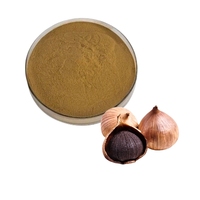 Poudre d'extrait d'ail noir de qualité alimentaire supérieure