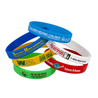 Bracelet en Silicone Personnalisé par le Fabricant avec Logo, Publicitaire Économique en Caoutchouc, Haute Visibilité, Vente Chaude