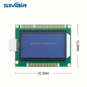 รับประกันคุณภาพ128*64 128X64โมดูลจอแสดงผล LCD สำหรับ TM12864E4LCWU 12864 - Product Image 2