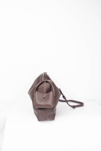 Bolso de Hombro de Cuero Vacuno Genuino de Lujo para Mujer, Diseño Geométrico de Verano, de Alta Calidad, con Cierre y Hecho a Mano - Product Image 5