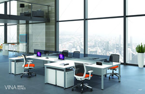 Nouvelle conception moderne de bureau de direction, table de direction durable, mobilier de bureau commercial, style personnalisé, bureaux de direction - Product Image 3