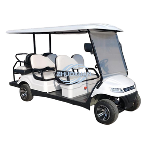 Carrito de Golf Eléctrico de 8 Plazas Tongcai con Ruedas de Aleación Premium, Estilo Deportivo con Franjas de Carreras - Product Image 4