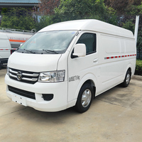 Conduite à droite Nouvel état Turbo Cuir Manuel ACC Alliage d'aluminium foncé FOTON View G7 C2 RHD 4x2 Mini Bus de ville de 15 places