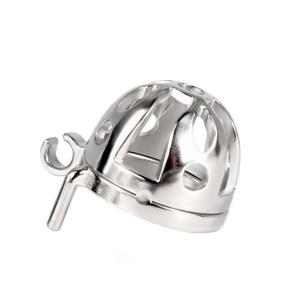 Dispositivo de Castidad Masculino Metálico Pequeño 2022 con Catéter Uretral, Candado para Pene, Jaula para Pene para Hombres Adultos - Product Image 3