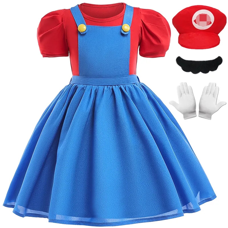 chinese dress ladies Super Mario Bros Women's Luigi Costume Dress