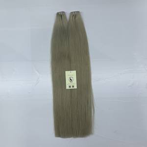 Último paquete de tejido de pelo Remy indio sin procesar, envío rápido, envío rápido, extensiones de cabello humano al por mayor - Product Image 2