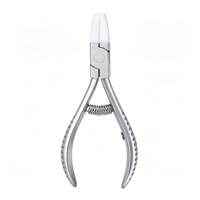 Pince à double mâchoire en nylon en acier inoxydable pour réparation optique, support de lentilles de lunettes, outil personnalisé avec logo OEM ODM