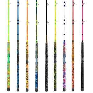 NOUVEAU <span class=keywords><strong>Canne</strong></span> à poisson-chat H MH 1 pièce en carbone Surf Casting Camouflage Grip Catfish Rod Custom 7'6 Catfish Fishing Rod - Product Image 1