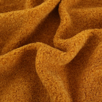 Tissu en mélange de laine élégant et chaud à la mode pour les manteaux d'automne et d'hiver des filles Fil tissé écologique
