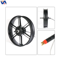 Nouvel accessoire pour vélo électrique Newimage OUXI V8, roue à moteur de 20 pouces, moteur de moyeu arrière 48V 500W, kit moteur, ligne de moteur sur le côté gauche - prise rouge