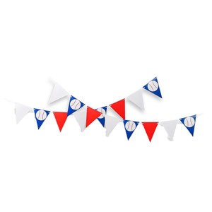 Fournitures pour fête d'anniversaire sur le thème du baseball, assiettes jetables, gobelets, serviettes, set de nappes, 60-80 pièces, respectueux de l'environnement - Product Image 5