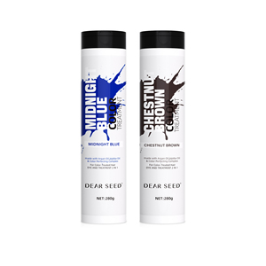 ครีมนวดผมสูตรบำรุงสีผมผสมน้ำมันอาร์แกนและโจโจบา 2-in-1 ดูแลและฟื้นฟูสีผมสำหรับผมทำสี - Product Image 4