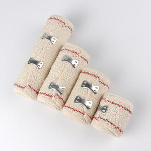 Oem Verwelkomde Crêpe Elastische Bandage Natuurlijke Kleur 80% Katoen + 20% Spandex Goedkope Prijs - Product Image 5