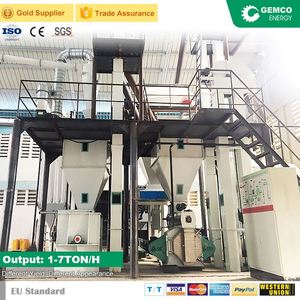 Línea de alimentación con certificación CE GEMCO, molino de pellets de alimentación, pellets de maíz y pollo, alimentación animal - Product Image 2