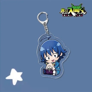 Mairimashita! <span class=keywords><strong>Iruma</strong></span>-kun Suzuki <span class=keywords><strong>Iruma</strong></span> Clara Valac Azazel Ameri Anime Acrylique Figure Porte-clés Porte-clés Modèle Cadeaux Cosplay - Product Image 6