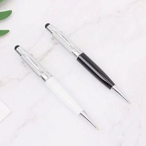 High Quality Custom Logo Metal Ballpoint Pen Luxury Business <b>Gift</b> with for Stylus Touch Ball Pen for Business Writing School Use - Product Image 4