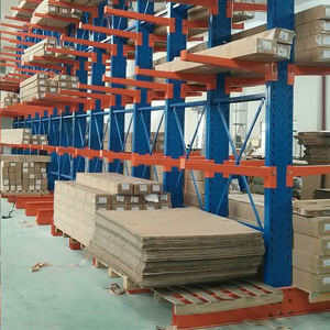 Sistema de Estanterías <span class=keywords><strong>Cantilever</strong></span>, Estantería de Almacenamiento de Brazo Largo de Acero Resistente para Almacén, Estantería Industrial para Tarimas - Product Image 4