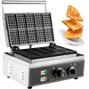 Meilleure Qualité Machine à En-cas Gaufrier à Glaces Industriel 10 Tranches Mini Gaufrier Professionnel en Vente