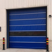 Puerta Rápida Automática de PVC para Almacenes, Supermercados y Centros Comerciales, Marca HAOLAN Industrial Master Well