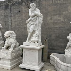 Marbre Saint George le Victorieux Cheval Dragon Tuer Statue Western Catholique Religieux Guerrier Saint George Statue - Product Image 4