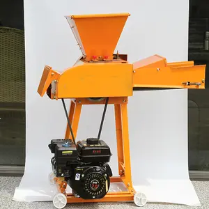 WeiYan Animal Feed Process Machine Home Use Wet and Dry Chaff Cutter Petrol Engine