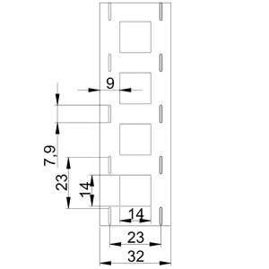 Tira de acero niquelado de 0.15x23mm de ancho y boca de 32mm para conexión de batería, terminal para producto de 32mm, tira de níquel 21700 - Product Image 6