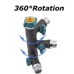 YOD OEM HVAC Contractor CNC Répartiteur à connexion rapide à 3 voies Collecteur de tuyau <span class=keywords><strong>d</strong></span>'arrosage à 3 sorties SS NSF 61 certifié <span class=keywords><strong>pour</strong></span> <span class=keywords><strong>robinet</strong></span> <span class=keywords><strong>d</strong></span>'<span class=keywords><strong>eau</strong></span> - Product Image 3