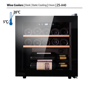 Mini Nevera para Vinos Josoo OEM ODM, Refrigerador de Vino Eléctrico, Enfriador de Vino con Capacidad para 14 Botellas y 2 Estantes Metálicos - Product Image 6