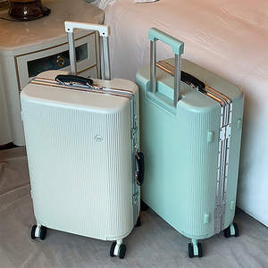 <span class=keywords><strong>Valise</strong></span> à roulettes grande capacité en polyester avec cadre, nouvelle collection, pour étudiant, avec roues universelles et serrure TSA, par le fabricant OEM - Product Image 1