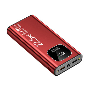 2025 nouveau chargeur Portable 3.0 PD <span class=keywords><strong>26000mAh</strong></span> banque d'écran d'alimentation numérique banque de batterie Super Charge colorée - Product Image 4