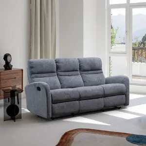 Factory Direct Sectional Lounge Chair Modular Sofa 3 Seater Functional Sofa Set Modern Electric Recliner