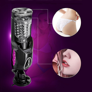 Voll automatischer rotierender einziehbarer Flugzeug becher mit Voice Masturbation Cup für Männer Sexspielzeug Produkte für Erwachsene - Product Image 5