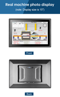 IP65 étanche 15 pouces 1024*768 15.6 17.3 21.5 "1920*1080 moniteur tactile industriel pour contrôle industriel/médical/HMI/ATM/kiosque