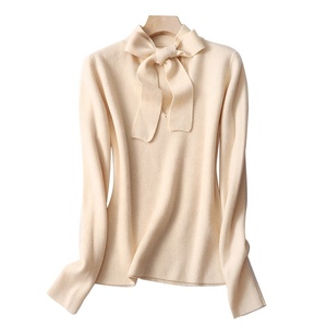 Áo Len Cashmere 100% Cho Nữ Kẻ Sọc Bán Chạy - Product Image 1