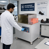 Testeur de résistance à l'eau pour chaussures entières, testeur de pénétration d'eau pour chaussures imperméables, SATRA TM77 EN ISO 20344