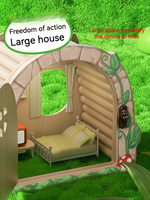 Cachette de hamster multifonctionnelle personnalisable et belle en bois de bouleau