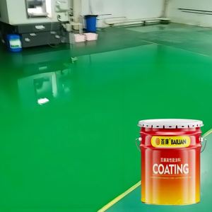 Pintura Industrial para Pisos de Secado Rápido, Antideslizante, a Base de Agua, para Estacionamientos, Revestimiento de Resina Epoxi Autonivelante, Fácil de Aplicar con Brocha - Product Image 2