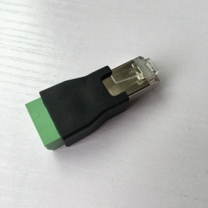 Adaptador Convertidor de <span class=keywords><strong>RJ45</strong></span> a RS485, Bloque Adaptador de <span class=keywords><strong>RJ45</strong></span> a Terminal de Tornillo de <span class=keywords><strong>3</strong></span> Pines - Product Image 4