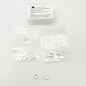 ฝาครอบอะลูมิเนียมสำหรับเบ้าหลอม D6 มม. สูง 1.7 มม. 40ul สำหรับเบ้าหลอม Mettler XZ อุปกรณ์ห้องปฏิบัติการ - Product Image 1