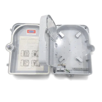 Kotak Terminal Distribusi NAP Fiber Optik FTTH 1x32 LGX dengan Splitter PLC Material ABS+PC Pemasangan Tiang/Dinding Garansi 3 Tahun