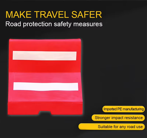 サウジアラビアのブロー成形プラスチック交通道路安全バリアに輸出 - Product Image 4