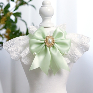 وصول جديد طوق القط الفاخرة الحيوانات الأليفة الدانتيل باندانا وشاح الكلب القط الحيوانات الأليفة الملحقات - Product Image 4