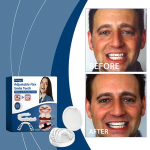 Prodotto di Punta Set Completo di Dentiere Sbiancamento Dentale Denti Finti Temporanei <span class=keywords><strong>Naturali</strong></span> Faccette per Denti Danneggiati - Product Image 5
