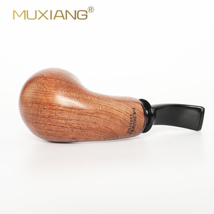 MUXIANG Rosewood Smoking Pipe Bent Type Handcrafted Tobacco Pipe For Men - Product Image 3