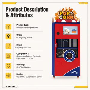 Máquina Expendedora Automática de <span class=keywords><strong>Palomitas</strong></span> de Maíz, Kiosco Comercial de Autoservicio para Centros Comerciales con Gestión en la Nube - Product Image 3