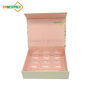 Boîte cadeau pliable en carton avec fermeture magnétique, logo personnalisé en feuille d'or embossée, 12 macarons, desserts, biscuits, avec <span class=keywords><strong>insert</strong></span> - Product Image 6