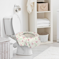 Sarung jok sekali pakai, penutup kertas kursi toilet cubier asiento inodoro