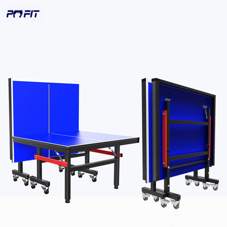 Mesa de pingue-pongue e tênis de mesa, acessórios dobráveis para área interna, à prova d'água, com rodas móveis